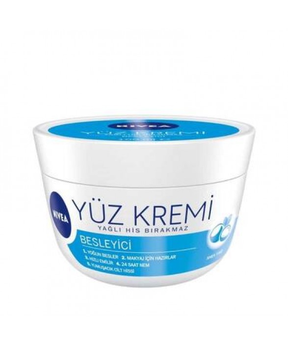 Nivea Besleyici Yüz Kremi 100 Ml Makyaj Bazı