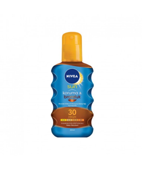 Nivea Koruma Bronzluk Sprey SPF 30 200 ML