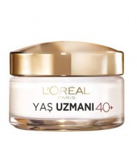 Loreal Paris Yaş Uzmanı 40 Kırışıklık Karşıtı Sıkılaştırıcı Gece Kremi 50 ml