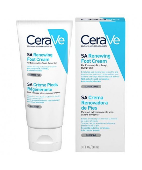 Cerave Sa Renewing Foot Cream Yenileyici 88 ml Ayak Kremi