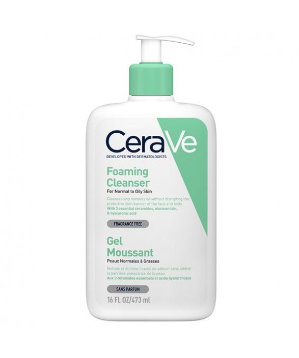 CeraVe Foaming Cleanser Köpüren Temizleyici 473 ML 