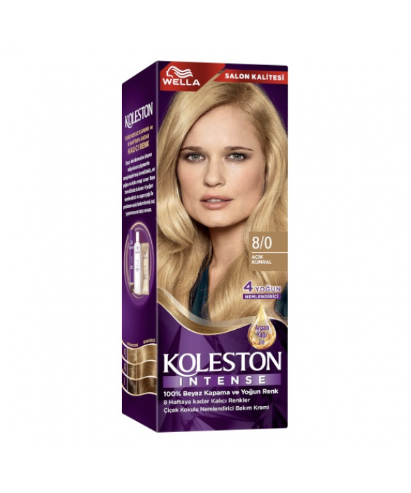 Koleston Intense Saç Boyası 8 0 Açık Kumral