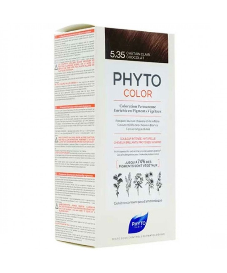 Phyto Phytocolor Bitkisel Saç Boyası 5 5 Açık Kestane Akaju eczahanemden