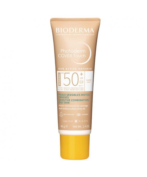 Bioderma Photoderm Cover Touch Light SPF 50 40 ML Renkli Güneş Kremi