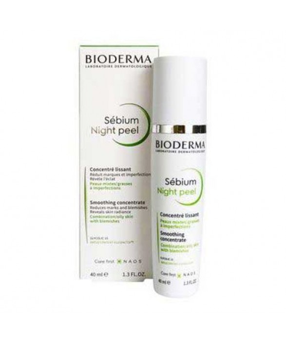 Bioderma Sebium Night Peel 40 ML Peeling Etkili Gece Kremi