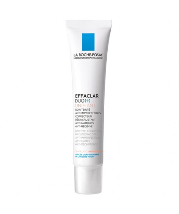 La Roche Posay Effaclar Duo Unifiant 40 ML Renkli Nemlendirici Bakım Kremi lıght