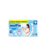 Molfix Bebek Bezi 3 Beden Ultra Fırsat Paketi 112 li Paket