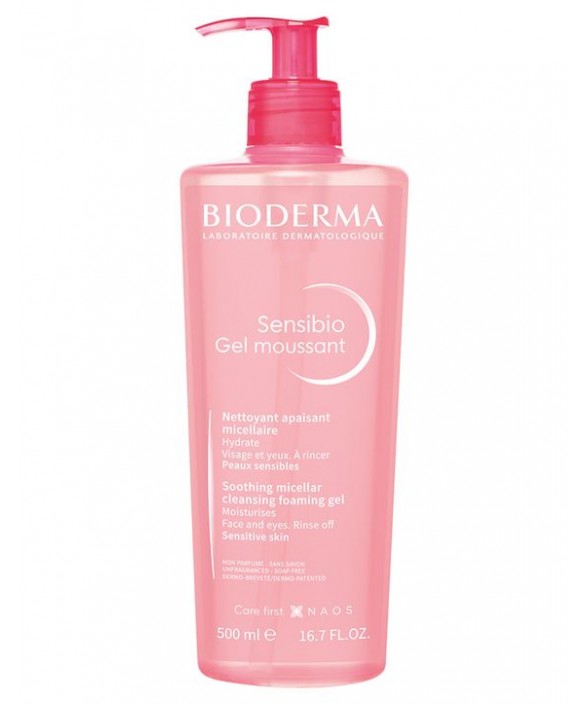 Bioderma Sensibio Foaming Jel 500 ML Yüz Temizleme Jeli