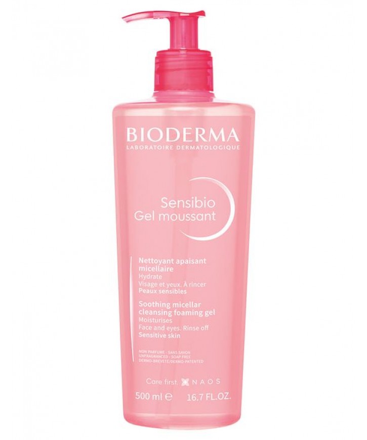 Bioderma Sensibio Foaming Jel 500 ML Yüz Temizleme Jeli