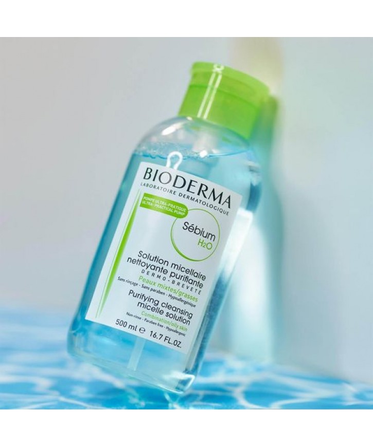 Bioderma Sebium H2O Micelle Solüsyon 250 ML Makyaj Temizleme Suyu eczahanemden