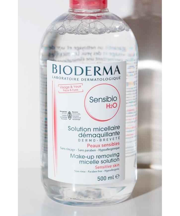 Bioderma Sebium H2O Micelle Solüsyon 500 ML Yağlı Ciltler İçin Makyaj Temizleme Suyu eczahanemden