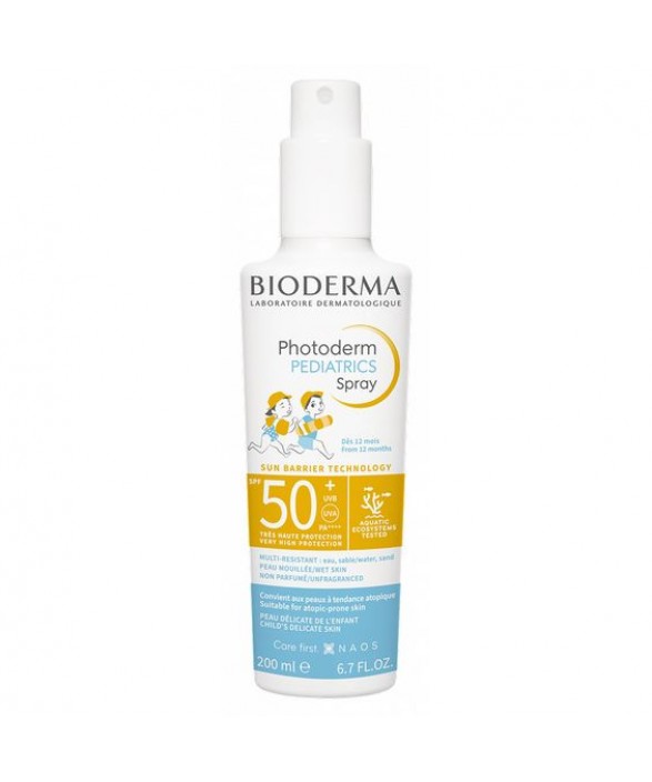 Bioderma Photoderm Pediatrics Sprey SPF 50 200 ML Çocuk Güneş Spreyi