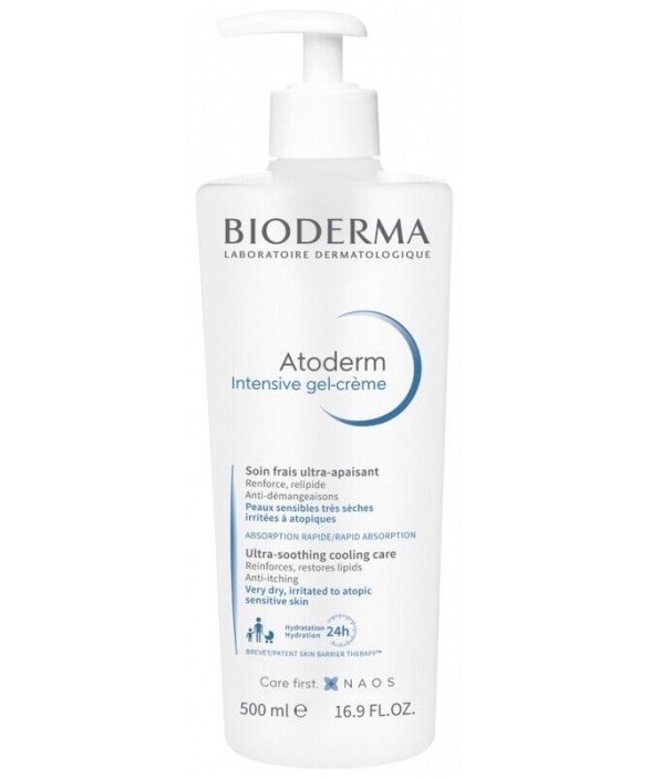 Bioderma Atoderm Intensive Gel Cream 500 ML Kuru Ciltler İçin Temizleyici