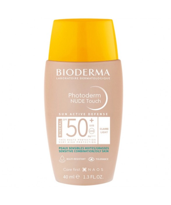 Bioderma Photoderm Nude Touch Light SPF 50 40 ML Renkli Güneş Kremi