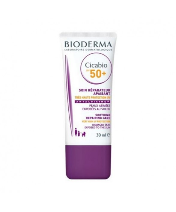 Bioderma Cicabio Krem SPF 50 30 ML Lekeli Ciltler İçin Güneş Kremi