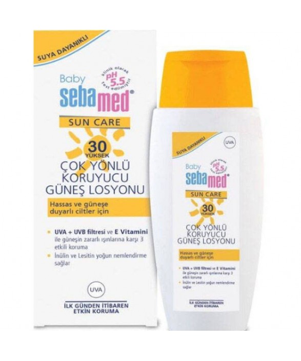 Sebamed Baby Sun Losyon SPF 30 150 ML Çocuklar için Güneş Losyonu