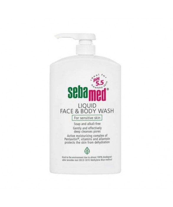 Sebamed Likit Yüz Temizleme Jeli 1000 ML