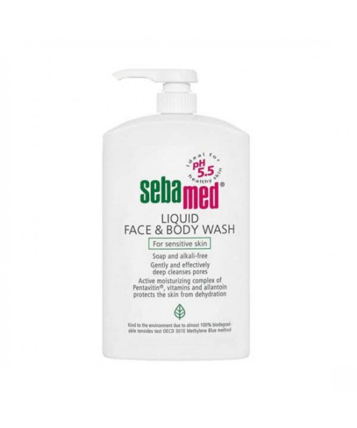 Sebamed Likit Yüz ve Vücut Temizleme Jeli 200 ML eczahanemden