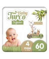 Baby Turco Doğadan 4 Numara Maxi 60 Adet