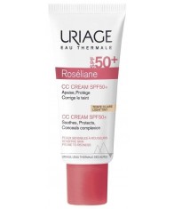 Uriage Roseliane Cc Cream Spf 50  Kızarıklığa Eğilimli Olan Hassas Ciltler Için Güneş Kremi 40 ML