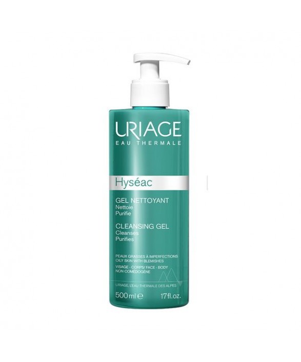 Uriage Hyseac Nettoyant Cleansing Gel 500 ML Temizleme Jeli