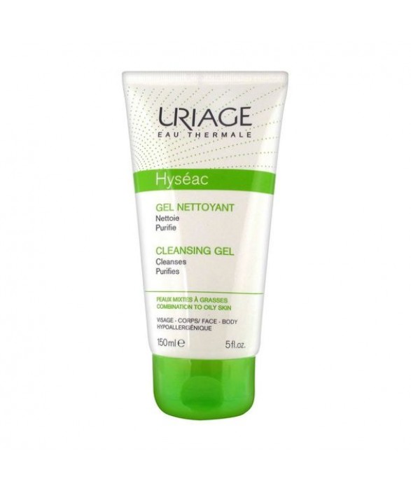 Uriage Hyseac Nettoyant Cleansing Gel 150 ML Yüz Temzileme