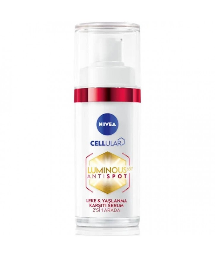 Nivea Visage Luminous 630 Yaşlanma ve Leke Karşıtı Serum 30 Ml