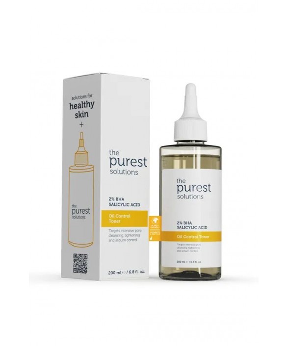 The Purest Solutions Oil Control Toner 200 ML Yağlı Cilt Toniği