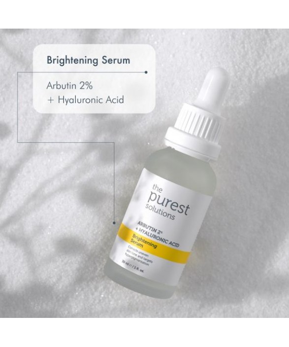 The Purest Solutions Arbutin Hyaluronic Acid Brightening Serum 30 ML Leke Karşıtı Serum