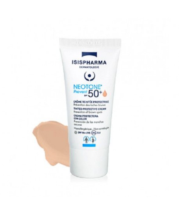 Isispharma Neotone Prevent Tinted SPF 50 30 ML Renkli Güneş Kremi 