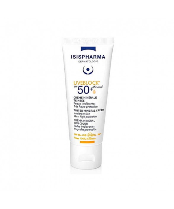 Isispharma Uveblock Spf 50 Mineral Tinted 40 ML Renkli Güneş Kremi