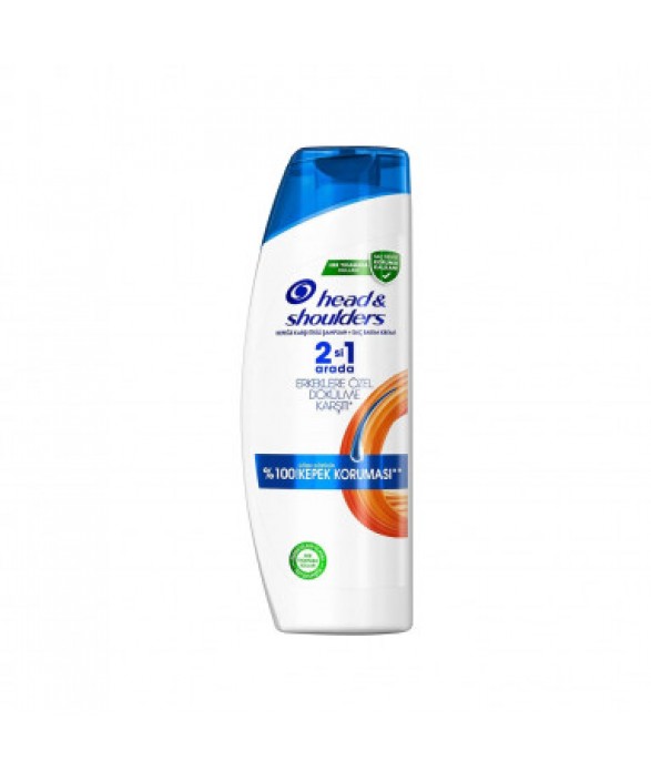 Head & Shoulders 2si 1 Arada Erkeklere Özel Dökülme Karşıtı Şampuan 350 ml