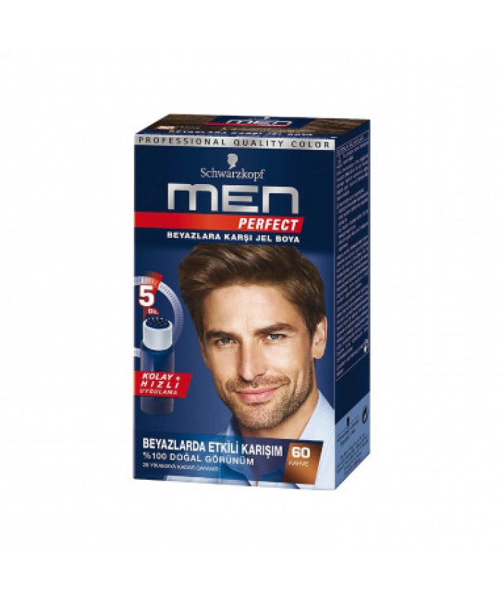 Schwarzkopf Men Perfect Saç Boyası 80 Kahve Siyah eczahanemden