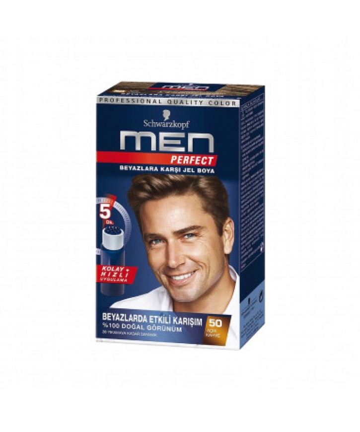 Schwarzkopf Men Perfect Saç Boyası 80 Kahve Siyah eczahanemden