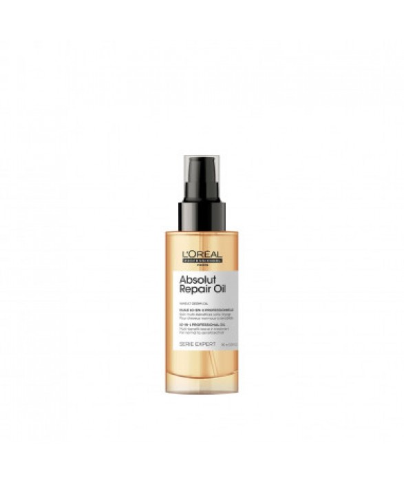 Loreal Professionnel Paris Serie Expert Absolut Repair Yıpranmış Saçlar için 10 Etkili Mucizevi Bakım Yağı 90 ml