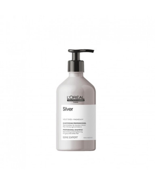 Loreal Paris Serie Expert Silver Gri ve Beyaz Saçlar için Renk Dengeleyici Mor Şampuan 500 ml