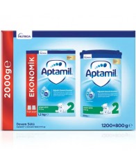 Aptamil 2 Devam Sütü 1200 Gr +800 Gr