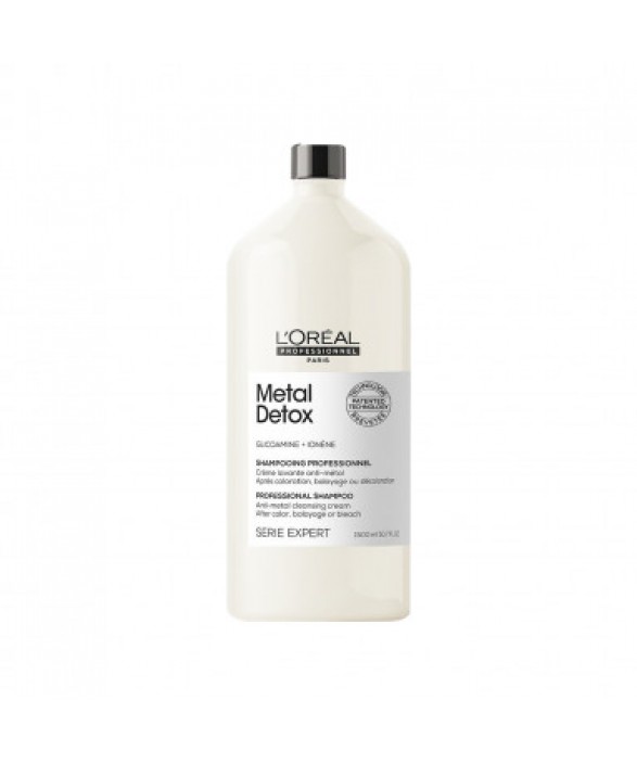 Loreal Professionnel Paris Serie Expert Metal Detox Renkli ve Açıcı ile İşlem Görmüş Saçlar İçin Metal Karşıtı Şampuan 1500 ml