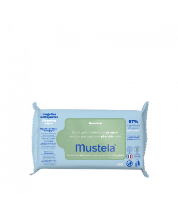 Mustela Soothing Cleansing Wipes 70 Mendil Parfümsüz Islak Mendil