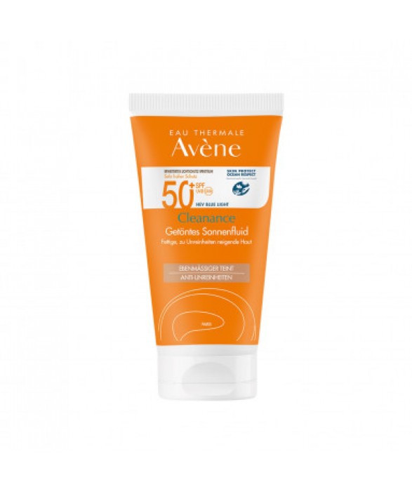 Avene Cleanance Solaire Tinted Spf 50 50 ML Yağlı Ciltler İçin Renkli Güneş Kremi