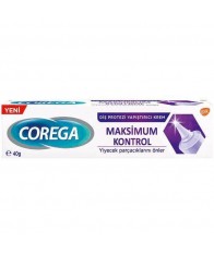 Corega Maximum Kontrol 40 gr Diş Protezi Yapıştırıcı Krem