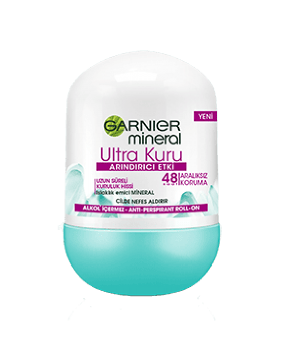 Garnier Mineral Ultra Kuru Kadın Roll-On 50 Ml