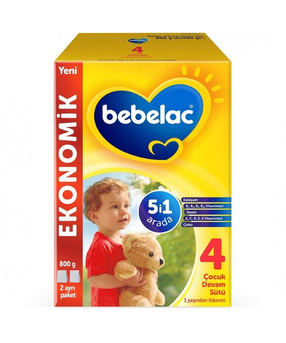 Bebelac 4 Çocuk Devam Sütü 800 Gr