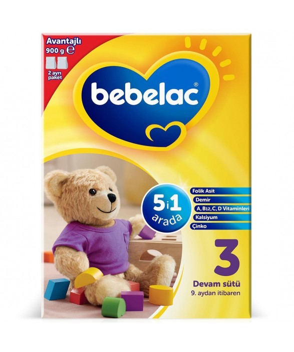 Bebelac 3 Devam Sütü 800 Gr