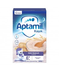 Aptamil Sütlü Bisküvili Tahıl Bazlı 6 36 Ay Kaşık Maması 250 gr