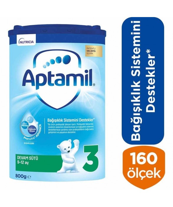 Aptamil 3 Devam Sütü  800 Gram