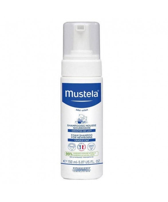 Mustela Foam Shampoo For Newborns 150 ML Yenidoğan Köpük Şampuanı