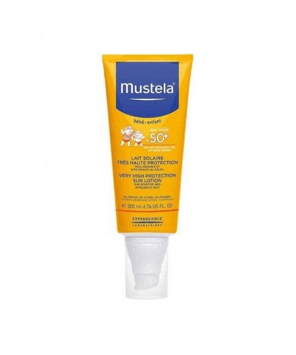 Mustela Very High Protection Sun Lotion Spf 50 200 ML Çocuk Güneş Kremi