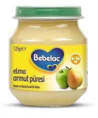 Bebelac Elma Armut Püresi 125 gr