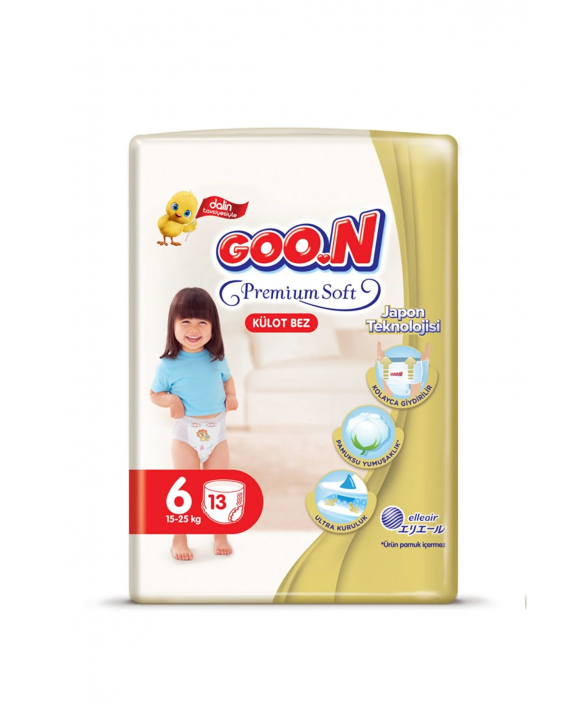 Goon  Premıum Külot İkiz 6 13